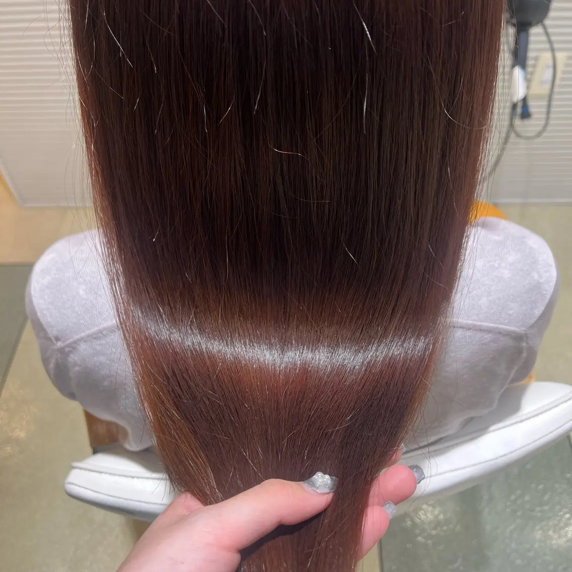 ロング カラー 淡色┊︎ナチュラル 🧁奈那美🧁*.゜のヘアスタイル