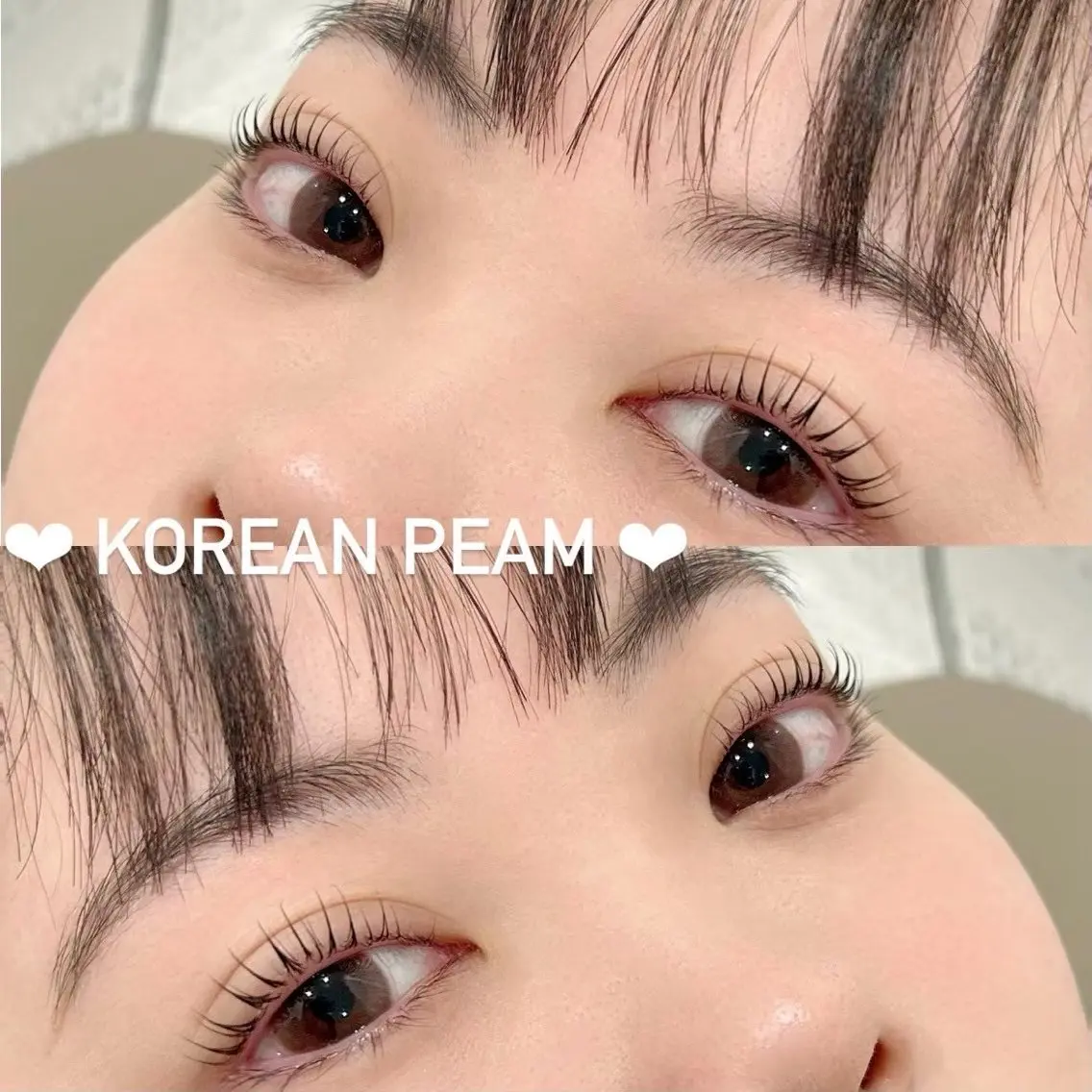 🍑🦢【SNSで話題】韓国風まつ毛パーマ🦢🍑の写真