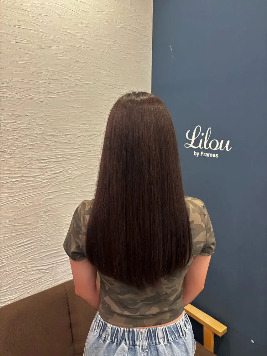 ロング カラー ヘアカラー トリートメント Hozumi Akari🎀のヘアスタイル