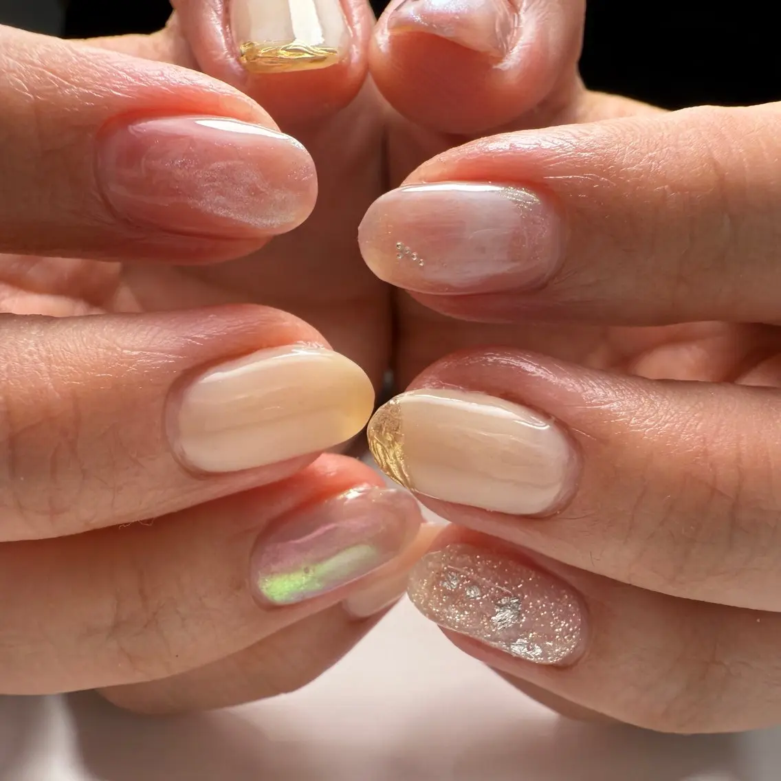 ネイル ハンドネイル nail salon huitのネイルデザイン