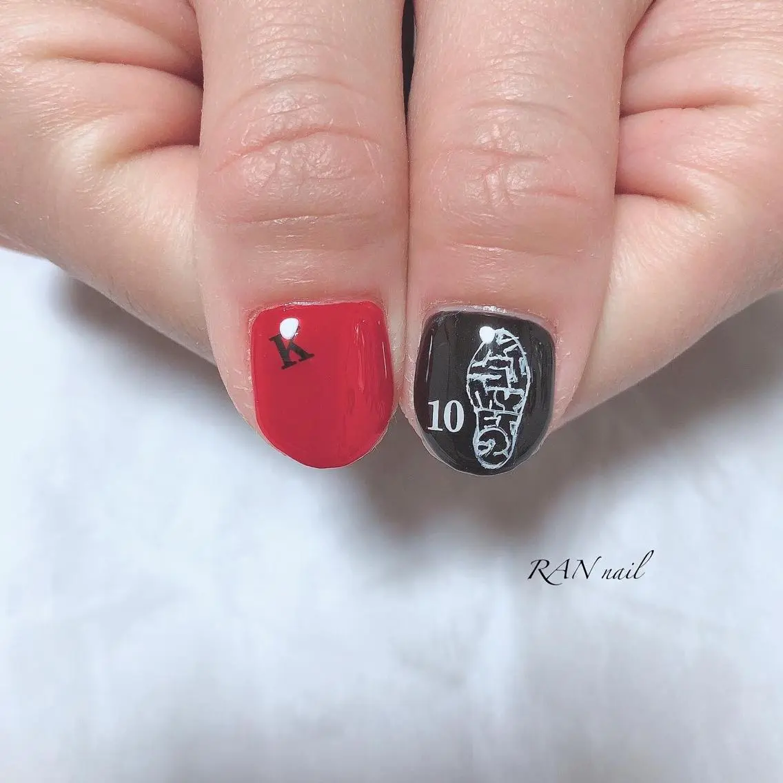ネイル 夏ネイル ハンドネイル フットネイル RAN nailのネイルデザイン