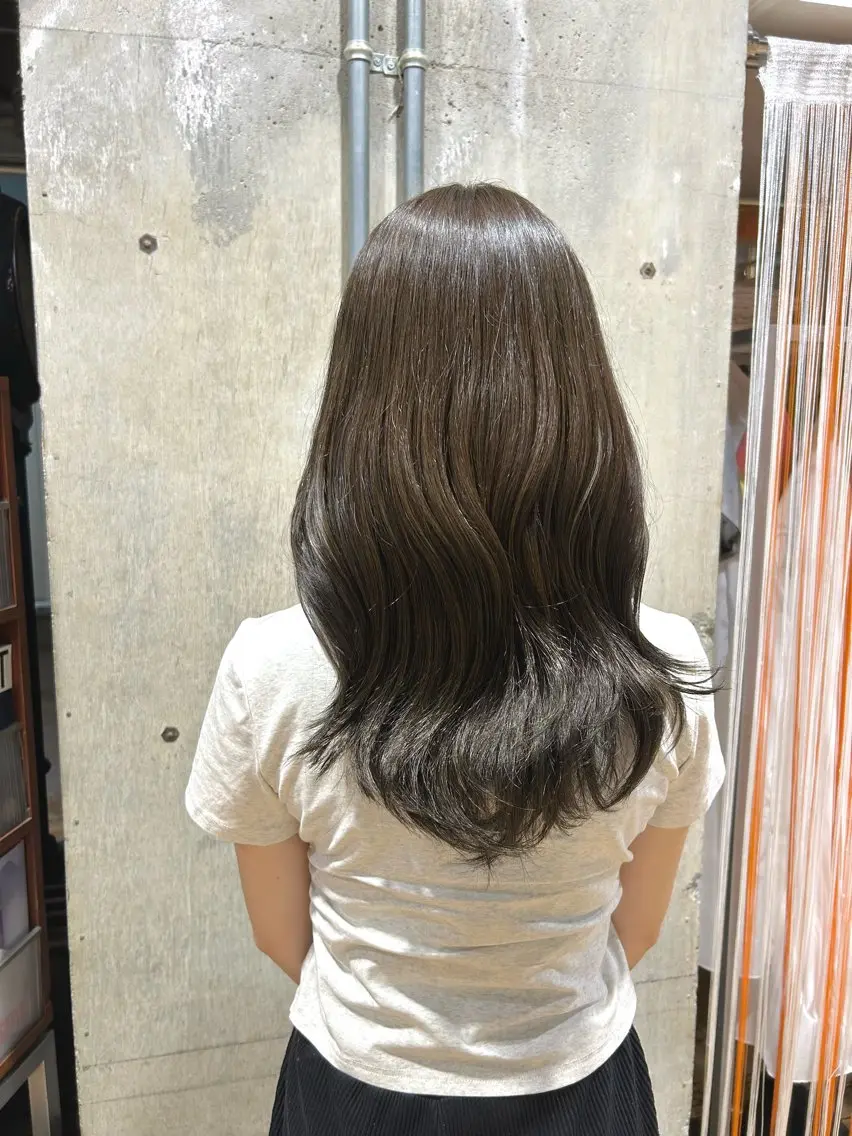 カラー ヘアカラー coohair トミクラモエのヘアスタイル
