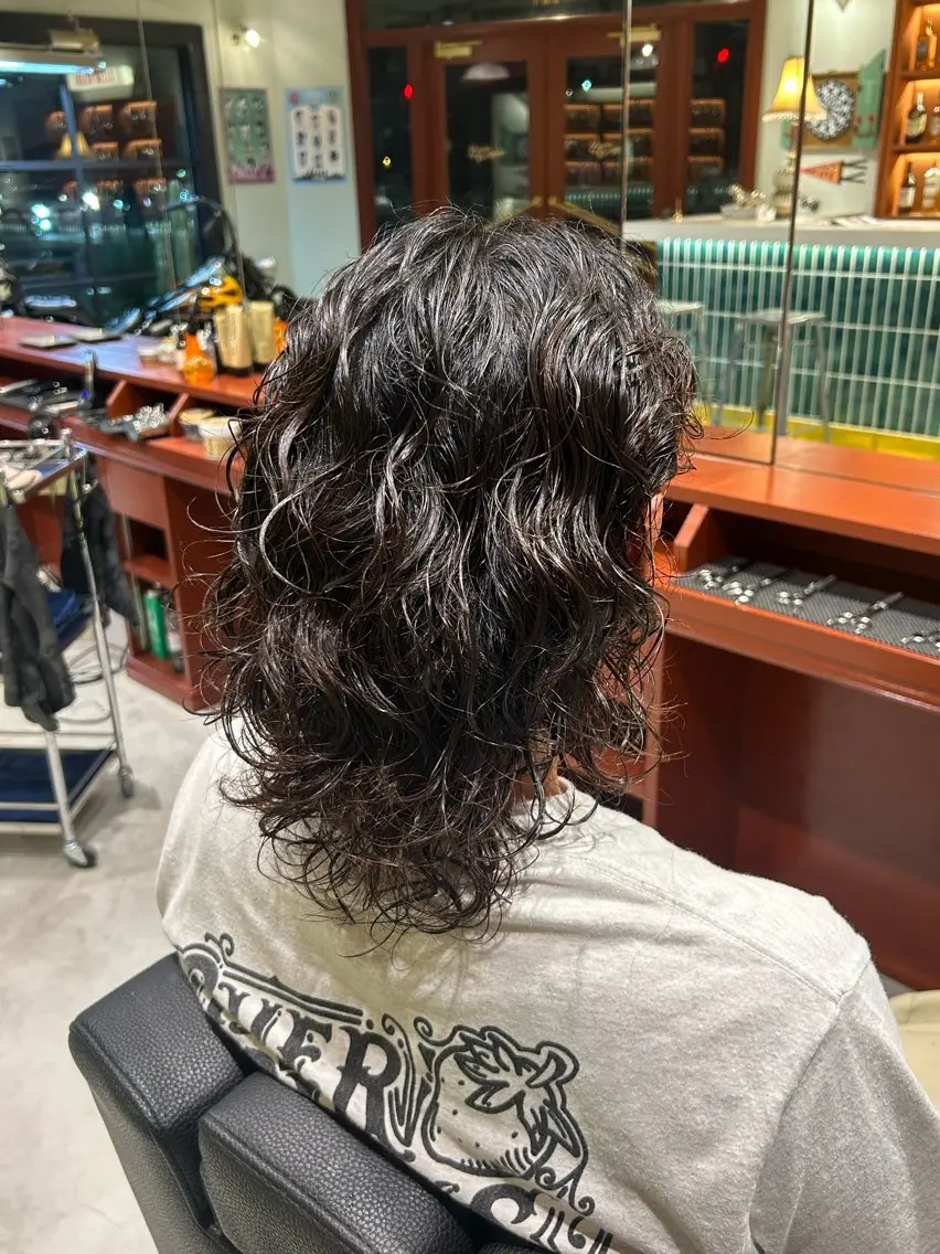 ロング 鈴木 航のヘアスタイル