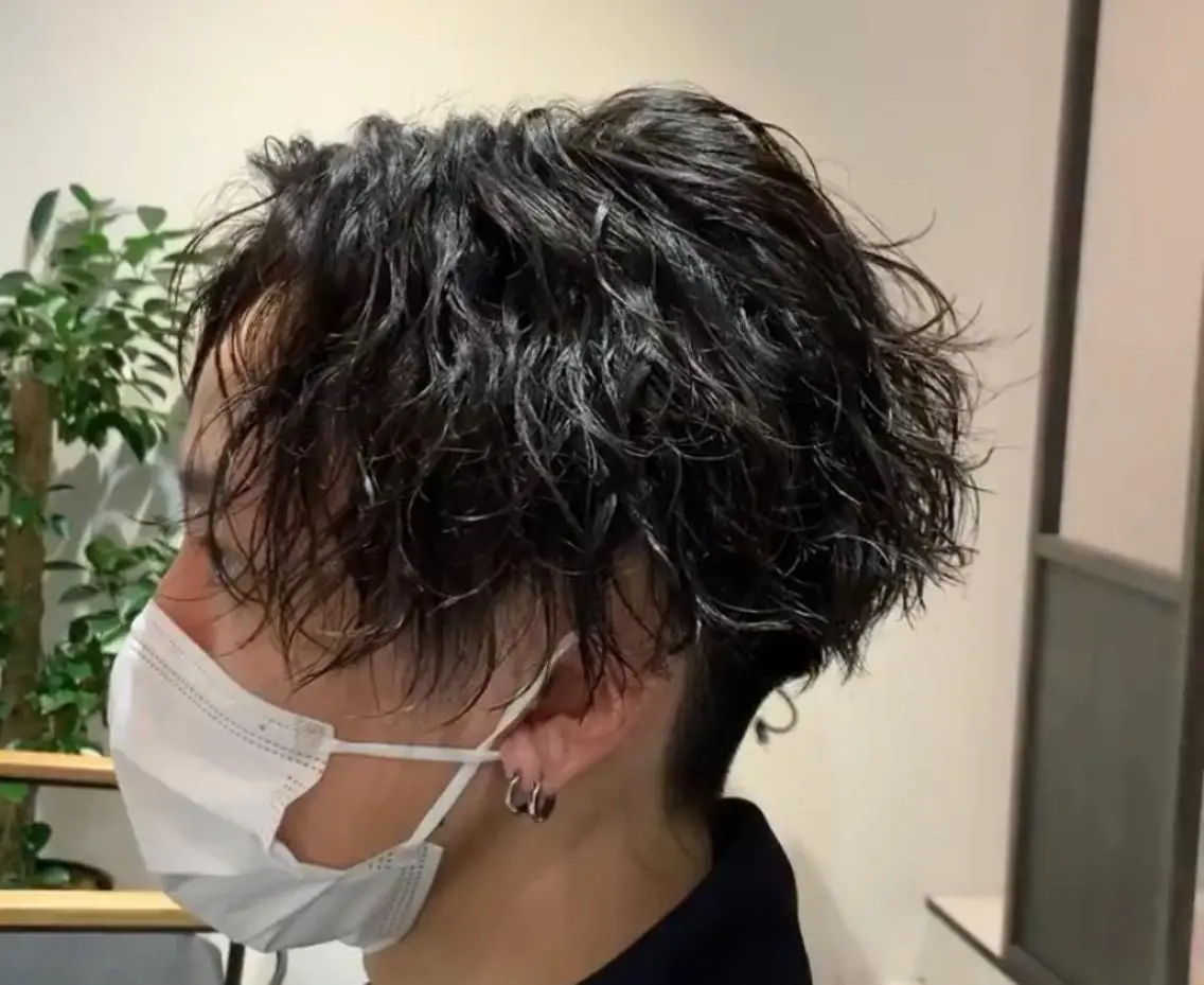 最高級カット💇　最高級パーマ👨‍🦱の写真