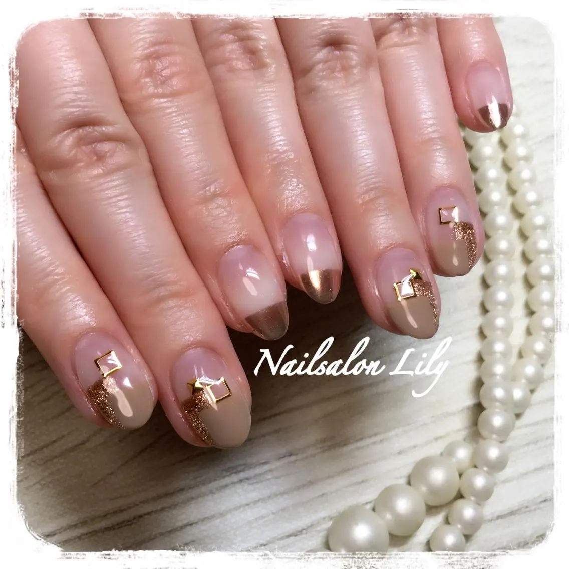 ネイル ハンドネイル Lily*nail 🌻Mii🌻のネイルデザイン