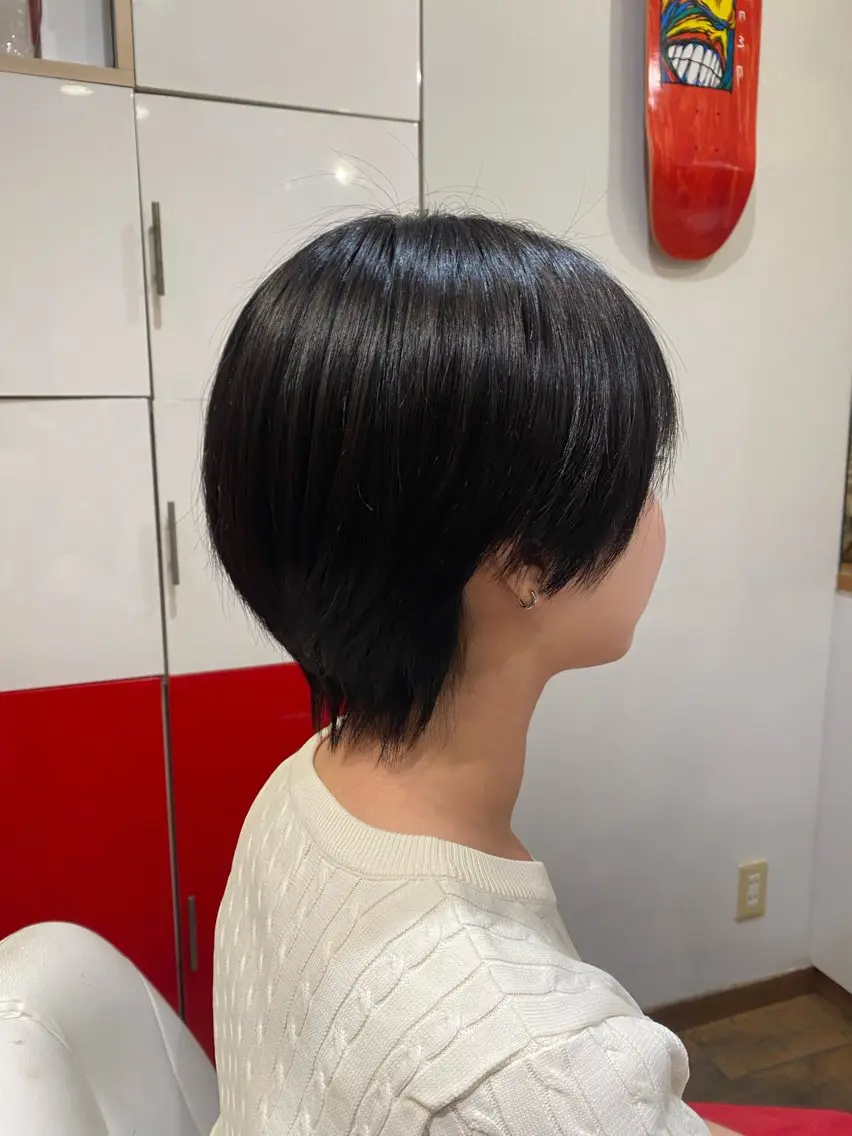 ショート カット 友永 風歌のヘアスタイル