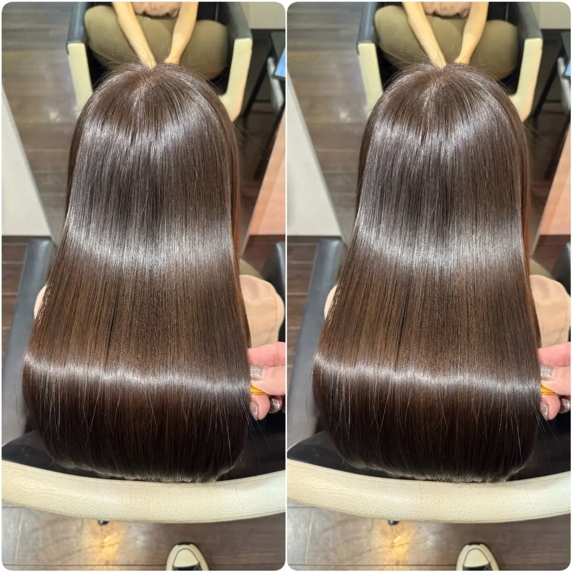 ロング カラー カット ヘアカラー トリートメント ヘッドスパ 🌹ULTOWA🌹 髪質改善/縮毛/店長のヘアスタイル