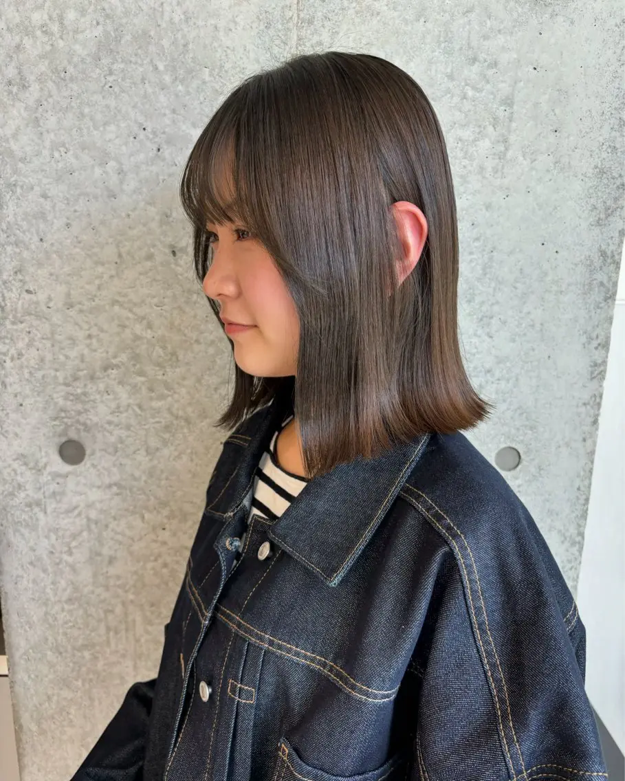 〈似合わせカット✂️☆〉パツっとボブカット✂️✨の写真
