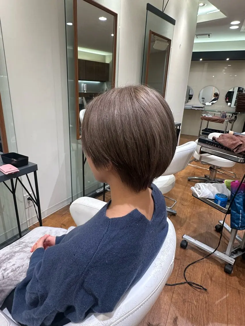 カット+ダブルカラー+艶トリートメントの写真