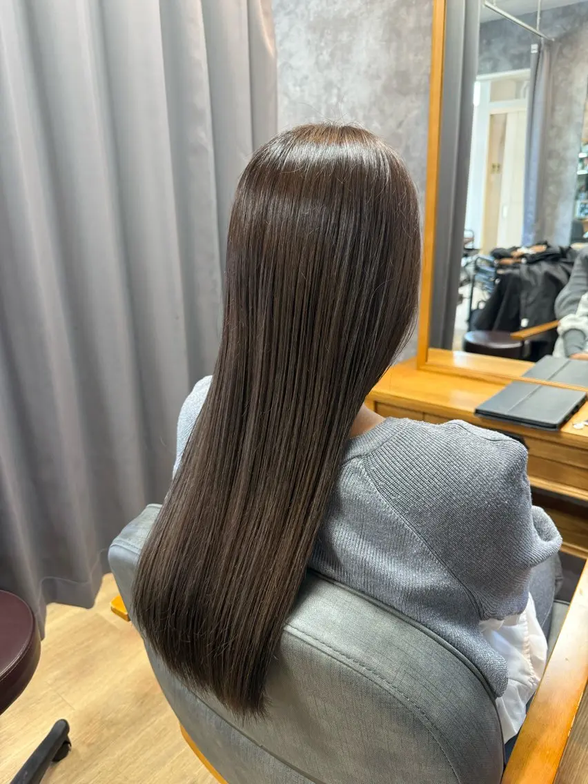 ロング カラー 🌈ᵕ̈*阿部 光✨✨✨のヘアスタイル