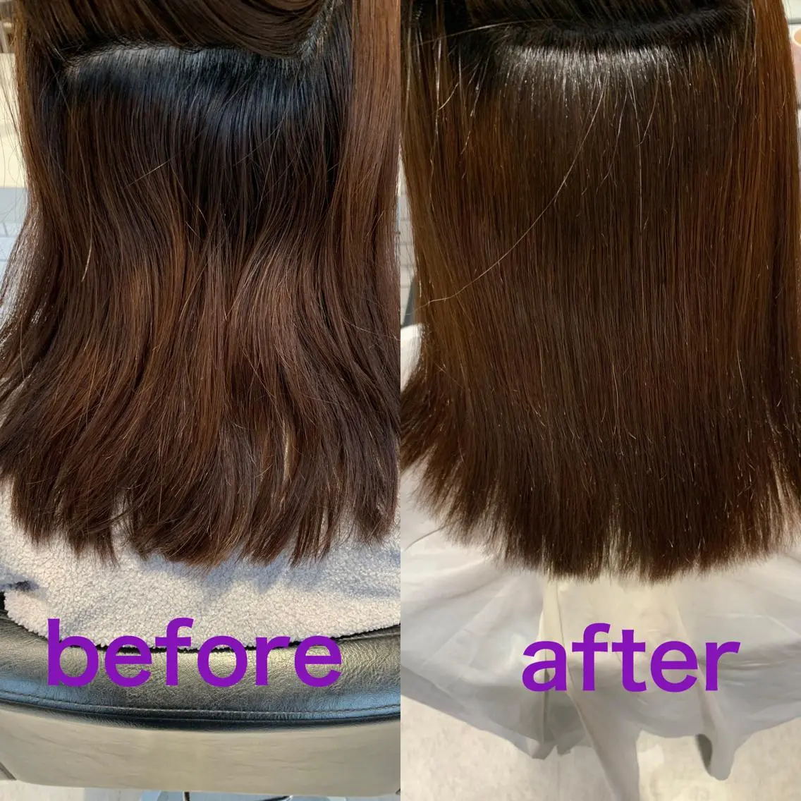 セミロング パーマ Ｋ Ｋのヘアスタイル