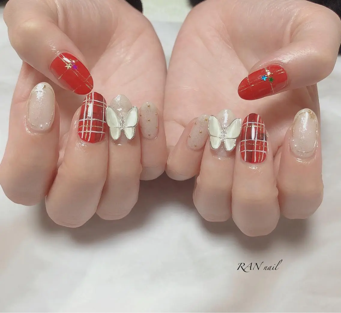 ネイル 夏ネイル ハンドネイル フットネイル RAN nailのネイルデザイン