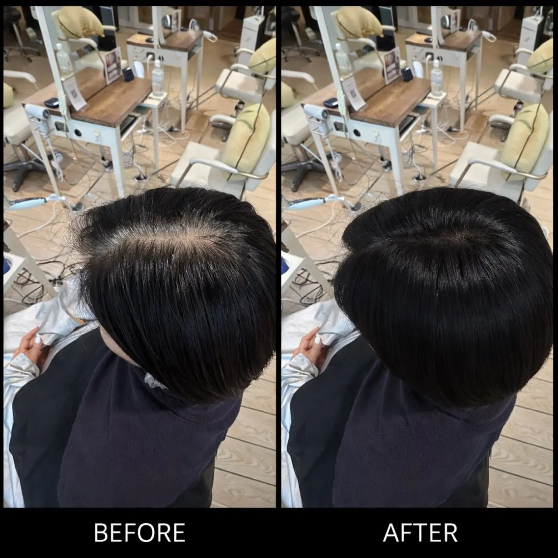 🩶白髪染め専用クーポン🩶ワンカラー＋頭皮マッサージ💆🏻‍♀️の写真