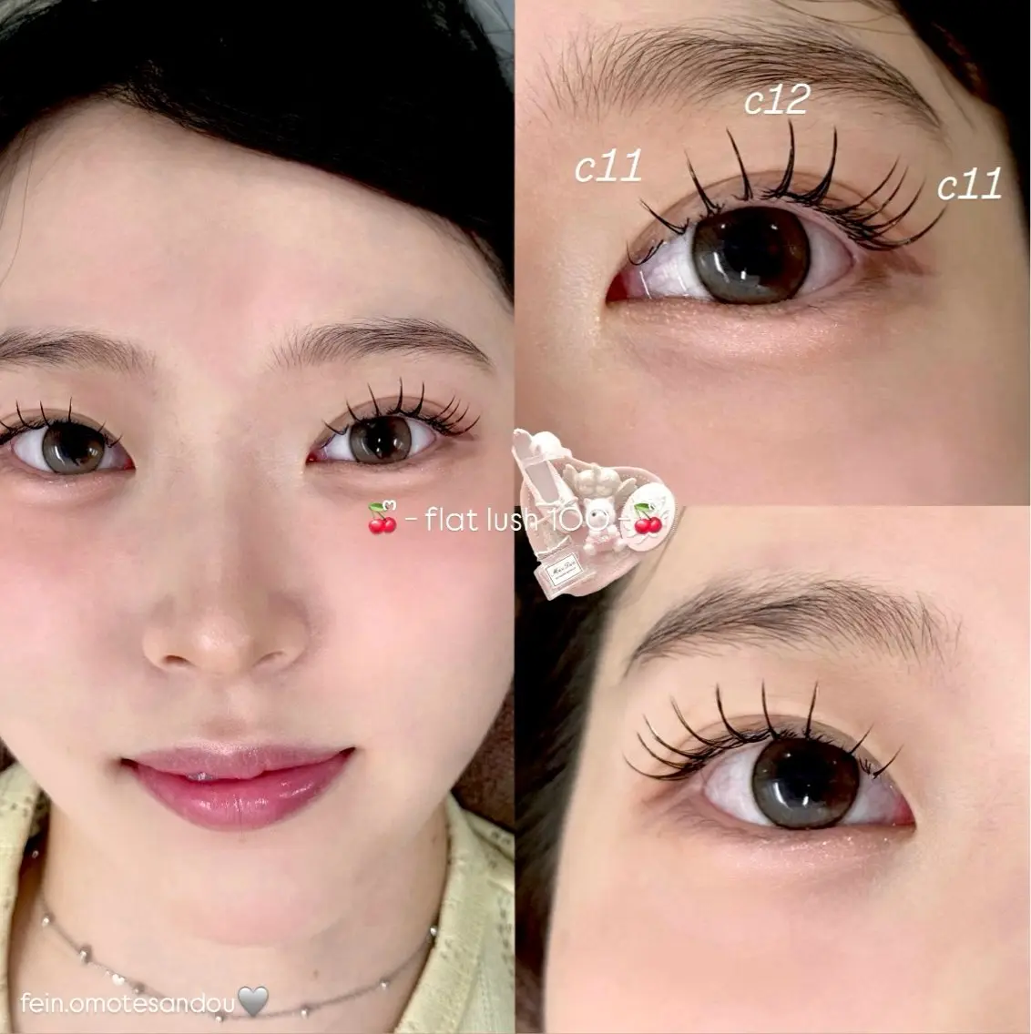 マツエク・マツパ 🍒ᩚfein. rina🍒ᩚのマツエク・マツパデザイン