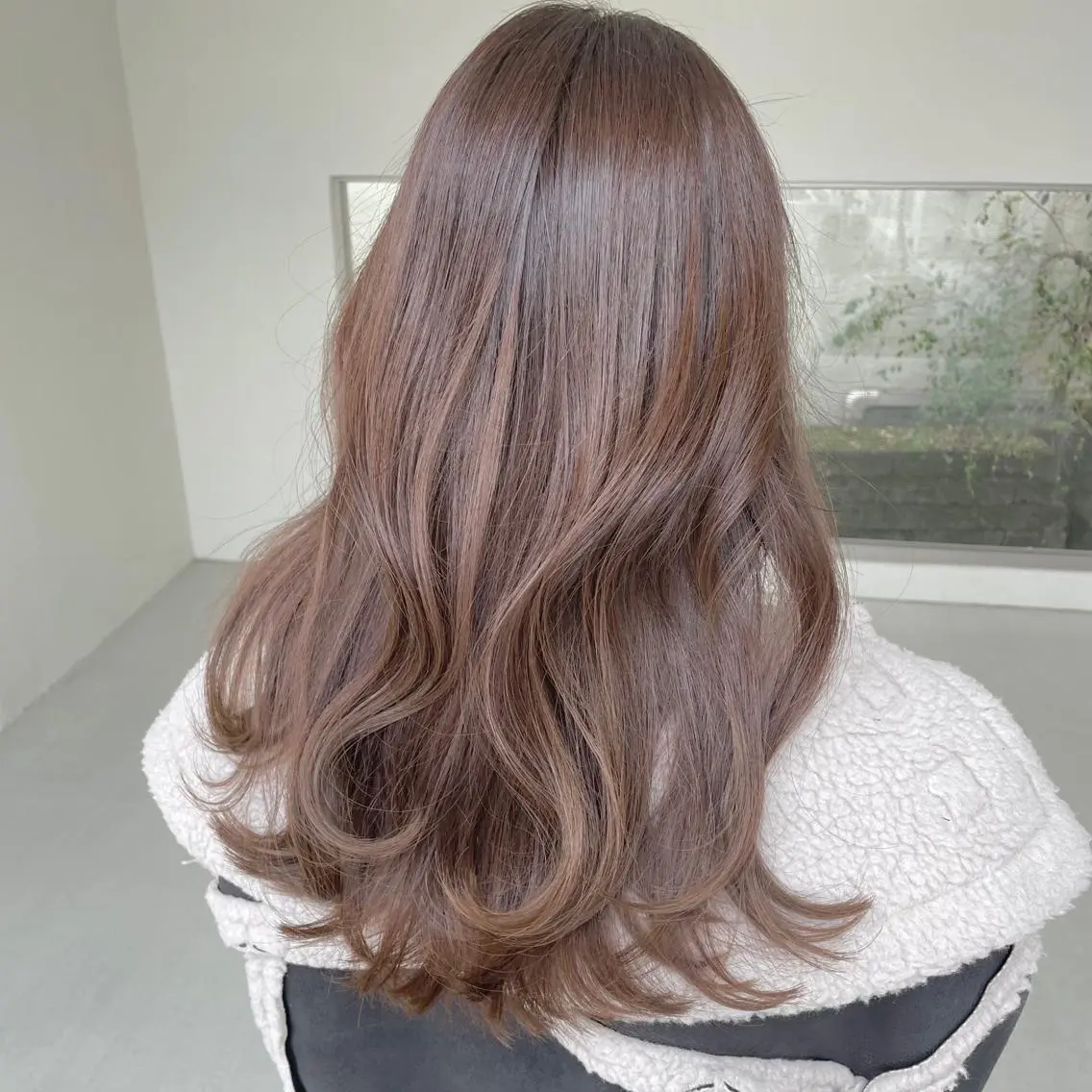 ロング 韓国風ヘア レイヤーカット ムラ修正ブリーチ 山田眞之介のヘアスタイル