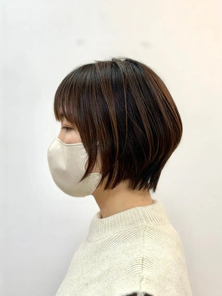 ショート ショートヘア 冨田 豊のヘアスタイル