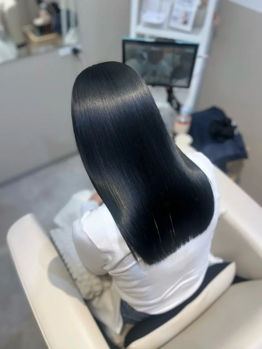 ロング カラー 髪質改善 ulu+sia/ 神戸本格派髪質改善のヘアスタイル