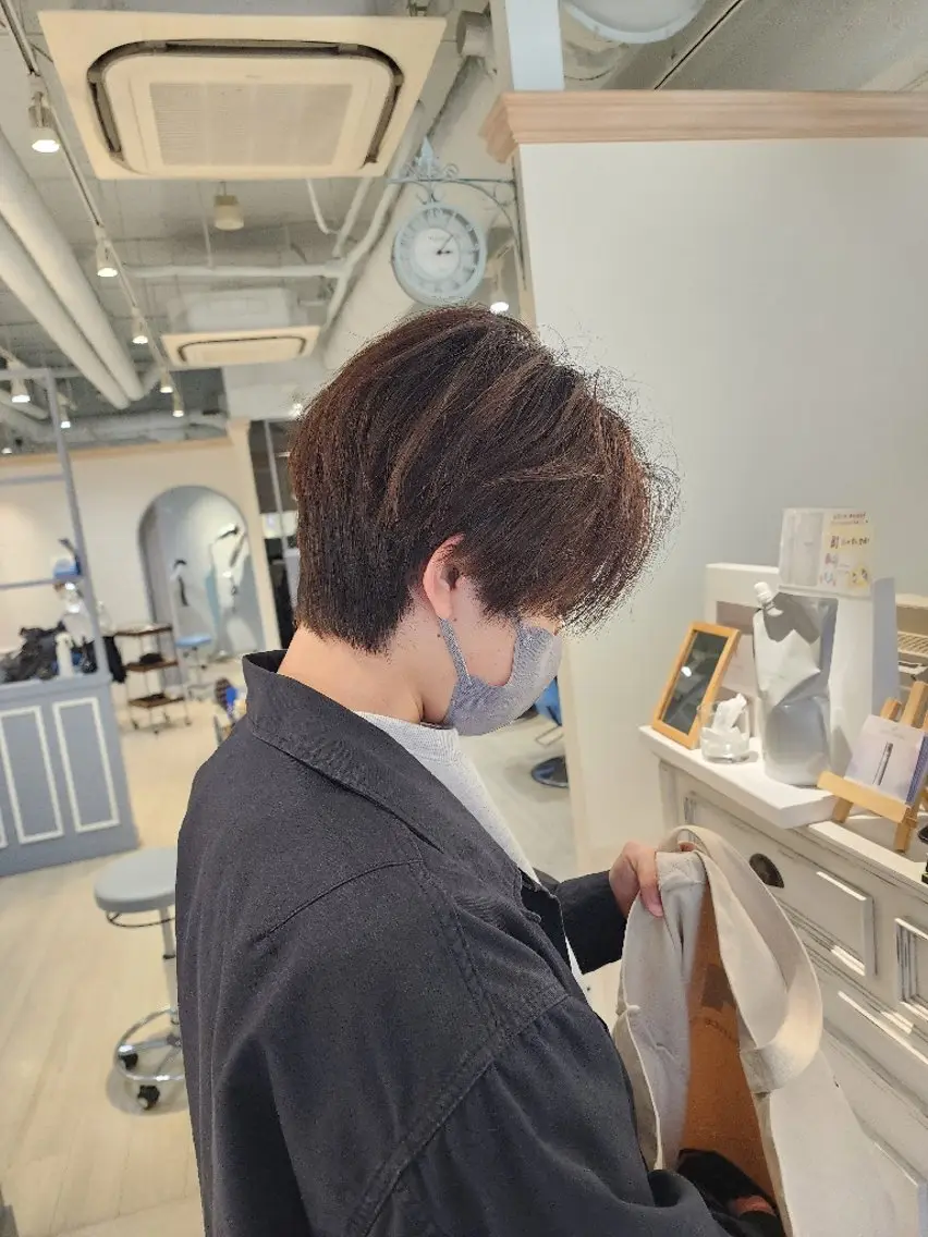 メンズ ナガシマ ケイスケのヘアスタイル