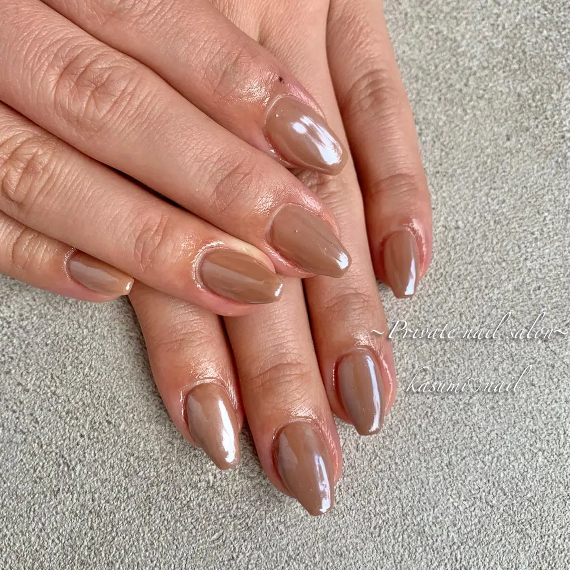 ネイル ラメ(グリッター) マグネットネイル ミラーネイル ニュアンスネイル 冬ネイル KASUMI♡ Nailのネイルデザイン