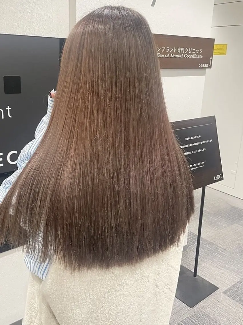 カラー ヘアカラー 江坂 misaki のヘアスタイル
