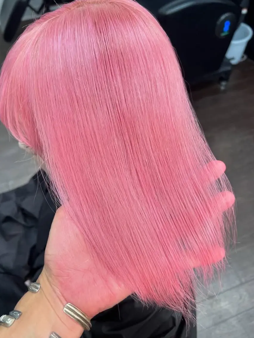 ロング カラー ベージュカラー ブリーチ ケアブリーチ 透明感カラー ダブルカラー ヘアカラー Lima/ハイトー ン/ブリーチ/心斎橋のヘアスタイル