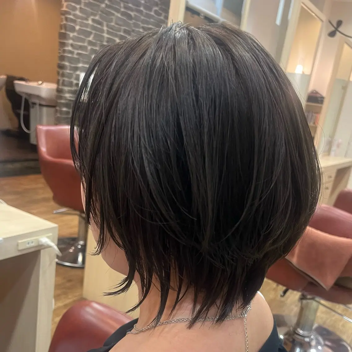 ショート ショートヘア ウルフカット アトリエファゴ Noaのヘアスタイル