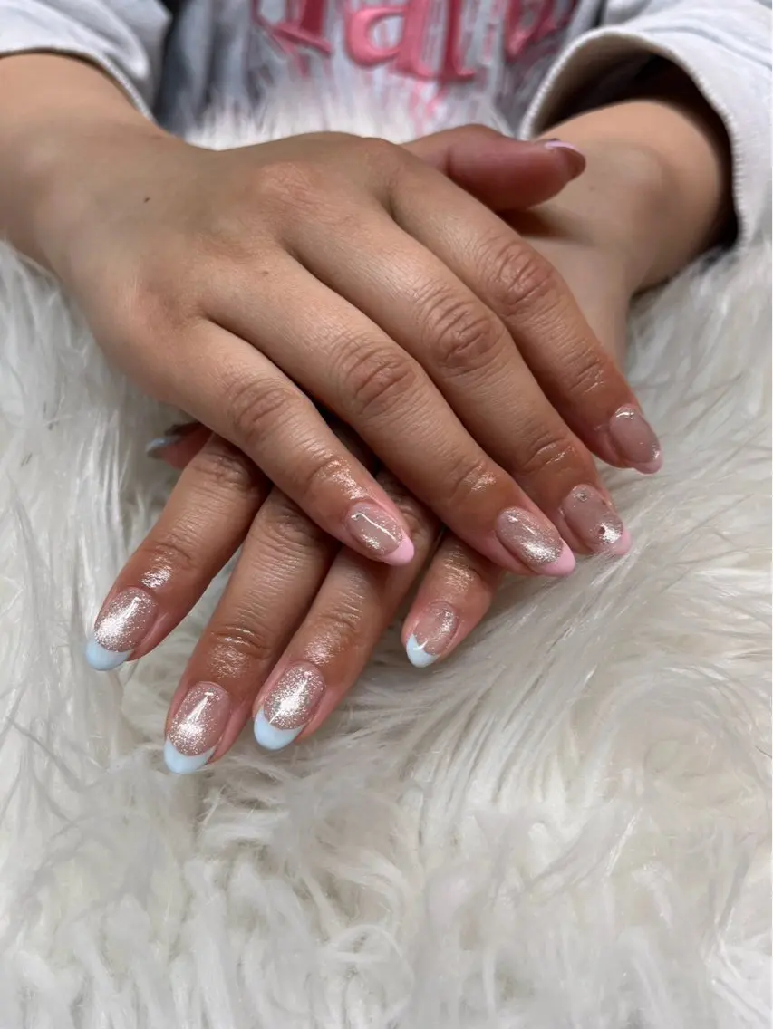 ネイル フレンチネイル LIBELLE福島 CHIRIKOのネイルデザイン