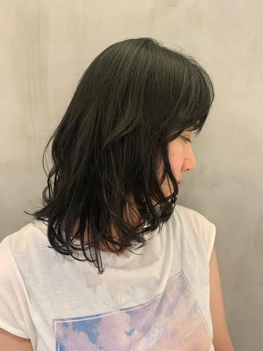 カット+低温デジタルパーマの写真