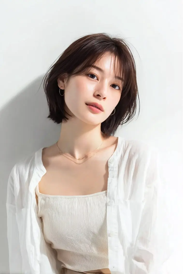ショート liberte渋谷 officialのヘアスタイル