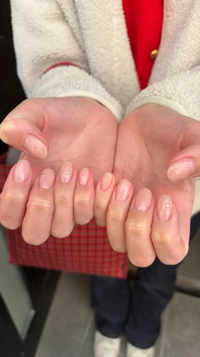 ネイル ストーンネイル May 昭和町/阿倍野のネイルデザイン
