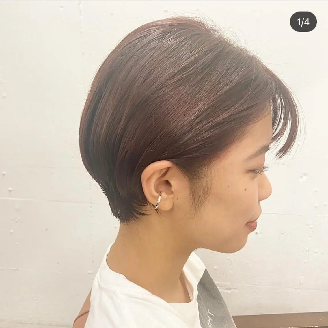 ショート ショートヘア 久木原 ゆりのヘアスタイル