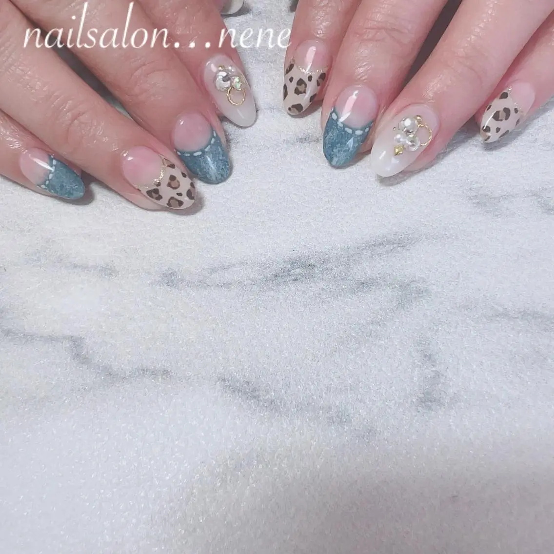 ネイル アニマル柄 nailsalon ...neneのネイルデザイン