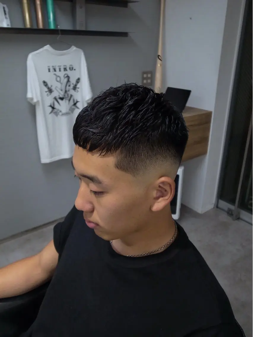 ショート パーマ メンズ カット パーマ 💈メンズフェード 特化DAIYA💈の眉毛・アイブロウイメージ