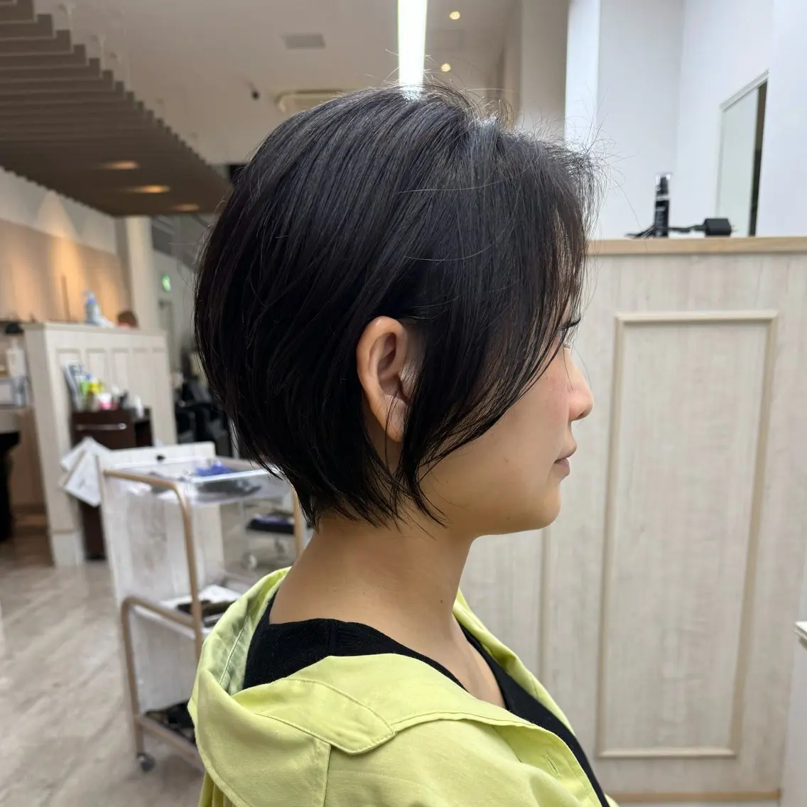 ショート ショート/ボブ パーマ/中原のヘアスタイル