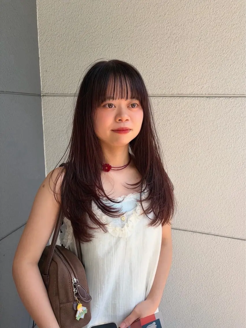 💫透明感カラー＋髪質改善トリートメント2step💫の写真