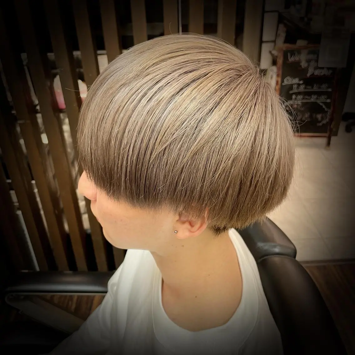 ショート メンズ メンズ韓国風 韓国マッシュ マッシュ 韓国風ヘア BARNEYS BARBERCLUBのヘアスタイル