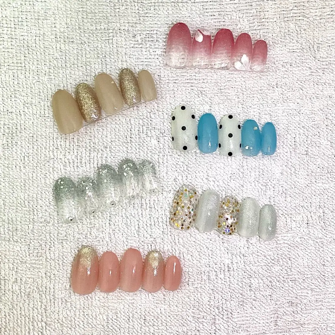 ⭐️定額ネイル5500円コース⭐️(オフ込み) オフなしでも可の写真