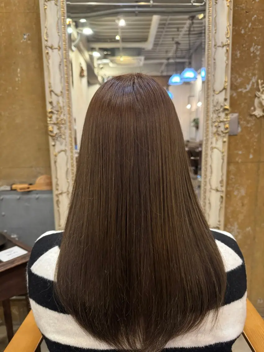 ロング ＆-HAIR佐藤 ゆいモデル募集中のヘアスタイル