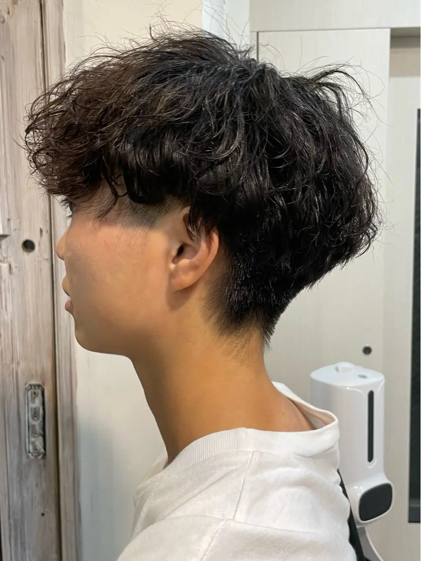 パーマ ショートボブ ボブ 髪質改善 縮毛矯正 カット パーマ 🔆髪質改善 透明感 カラー🔆佐々木貴仁のヘアスタイル