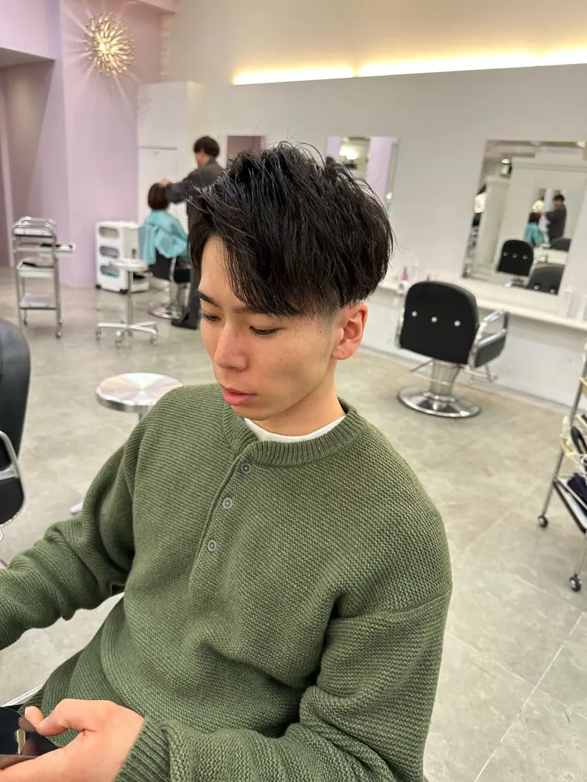 メンズ カット パーマ 《メンズ特化》 金森翔也のヘアスタイル