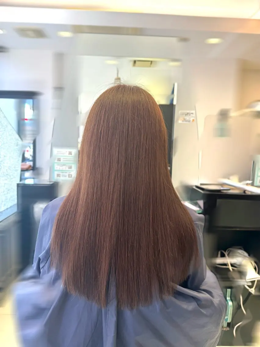 ロング 髪質改善 カット ヘアカラー トリートメント 🧡 AIKAのヘアスタイル