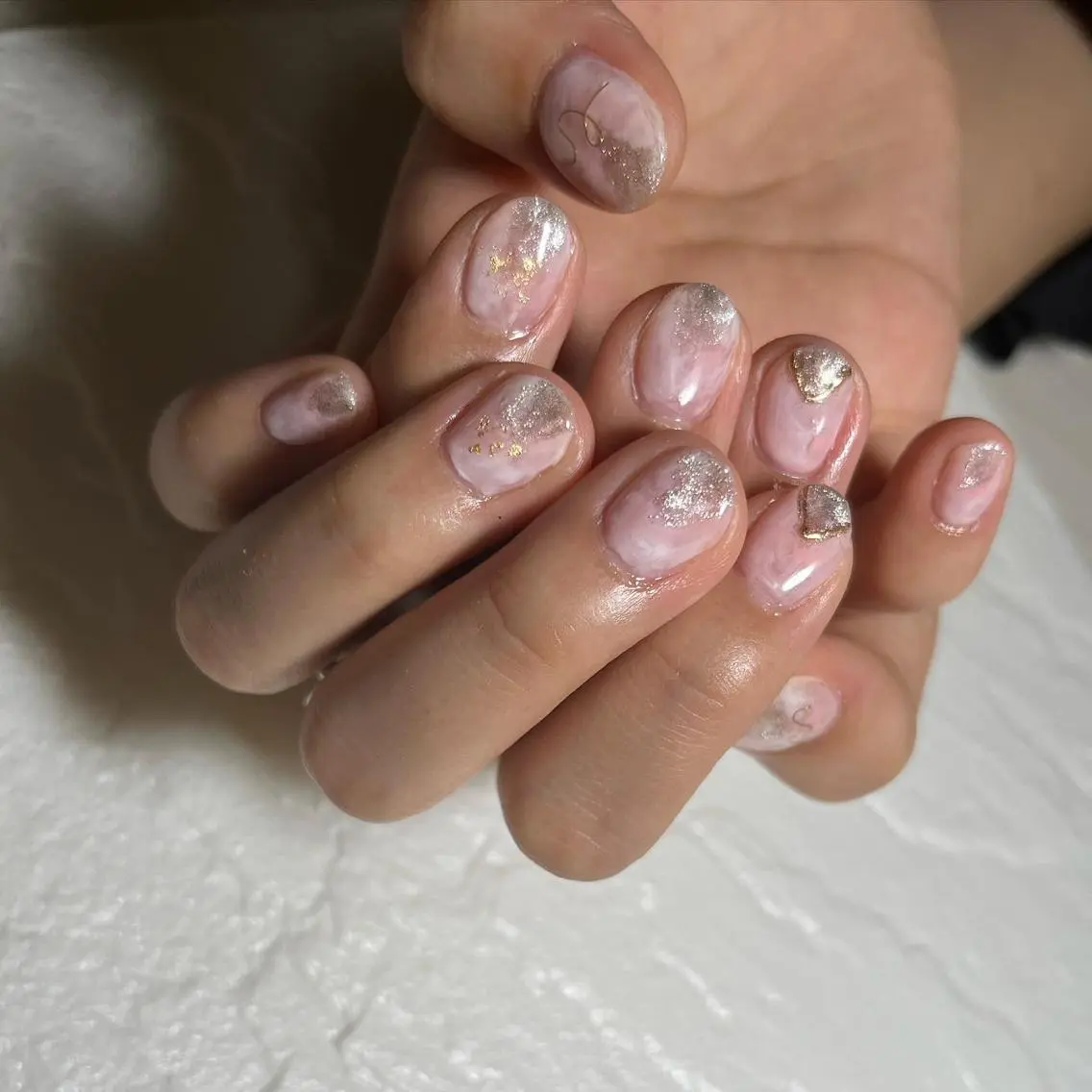 ネイル ニュアンスネイル plaisir kのネイルデザイン