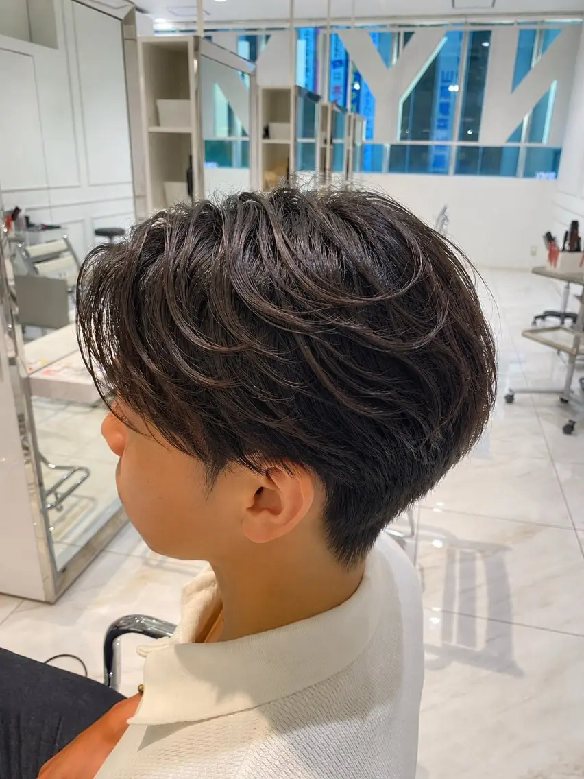 パーマ 🫧透明感カラー🩵 太田さやのヘアスタイル