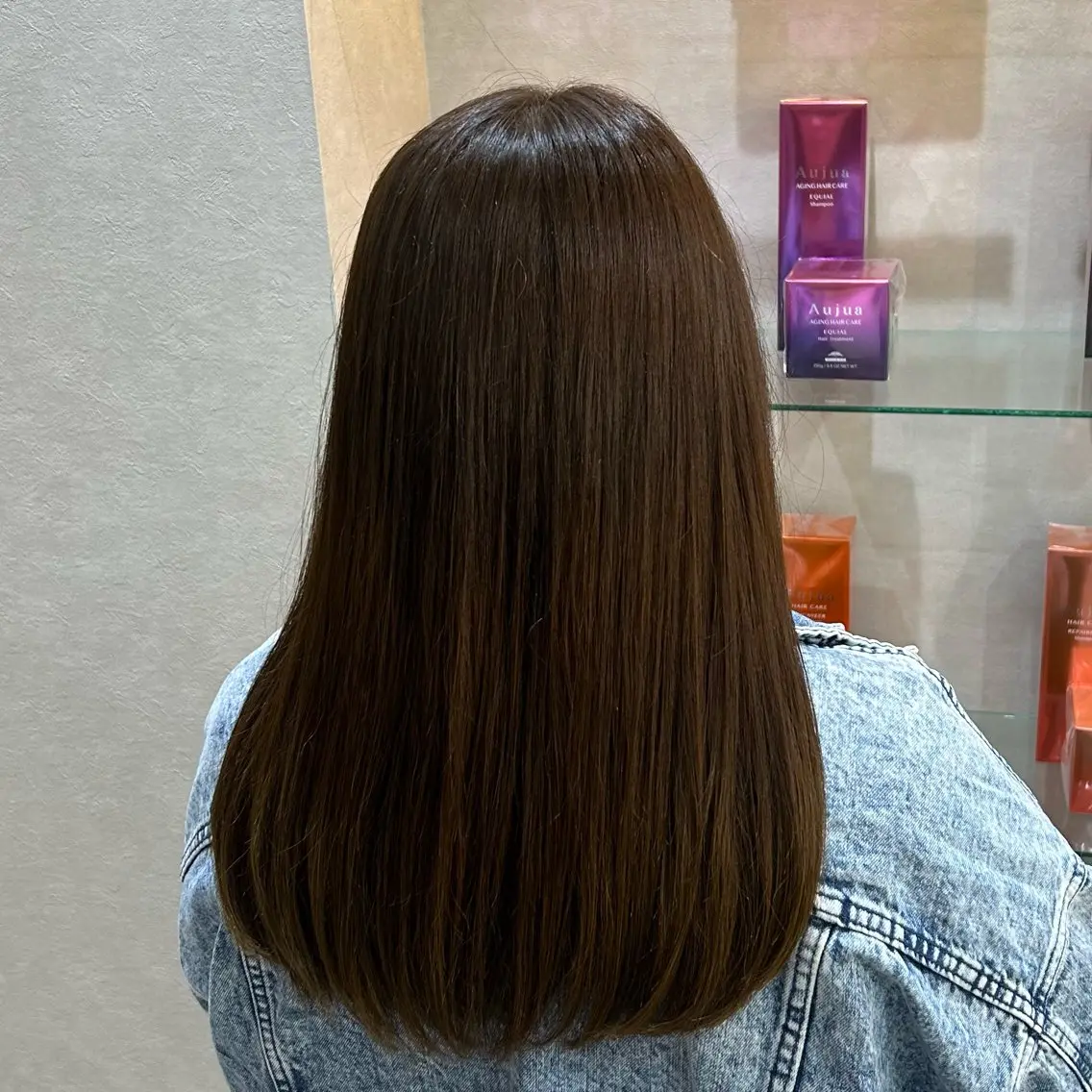 セミロング カラー 髪質改善 💠 AYAKA💠のヘアスタイル