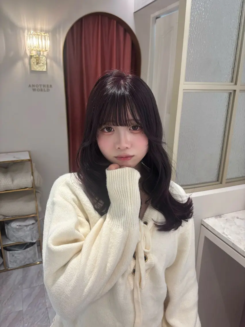 【全日】♡期間限定暗めにしたい方♡ワンカラー※注意事項を読んでからご予約お願いします!⚠︎黒染めNGの写真