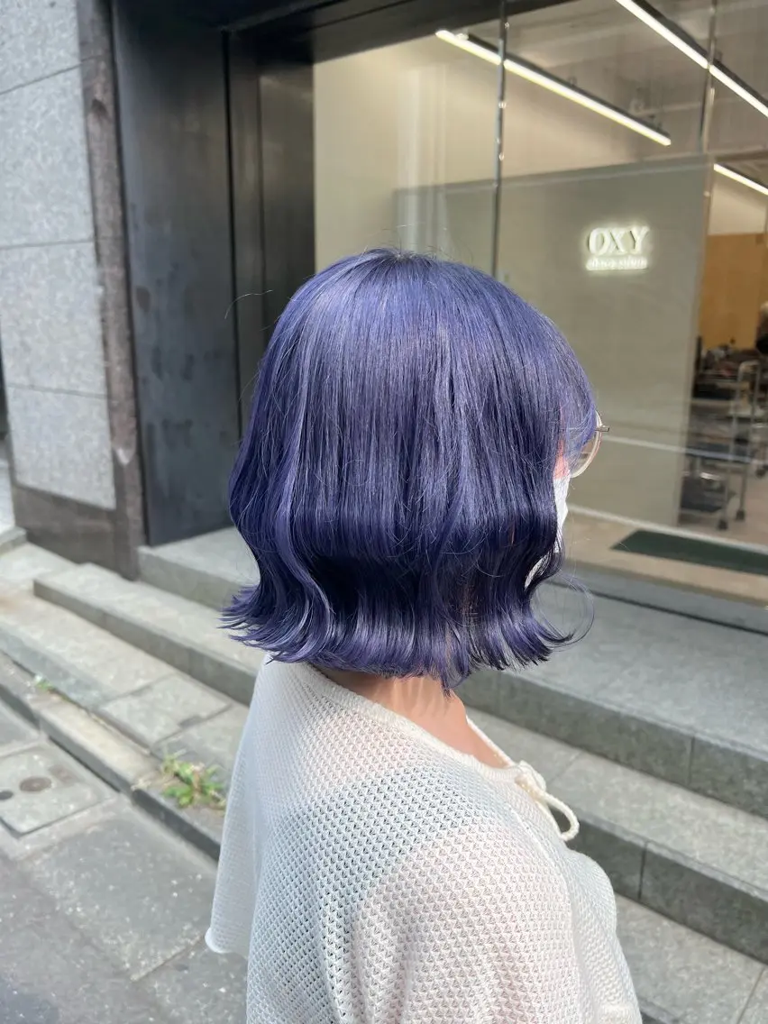 ショート カラー カット ヘアカラー トリートメント ヘアセット 🫧艶ダブルカラー ブリーチ🫧トモヤのヘアスタイル