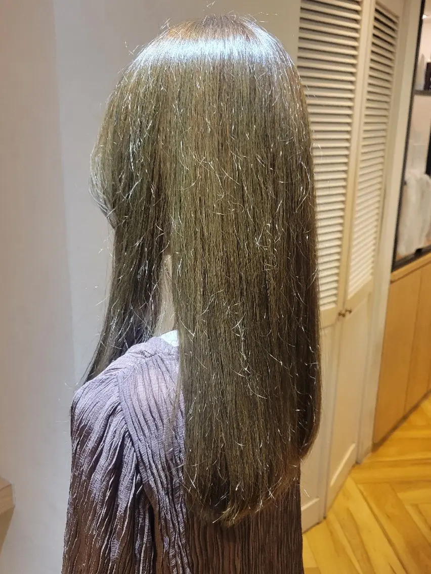 ロング 銀座×️暖色系カラー ️💎ASUKAのヘアスタイル