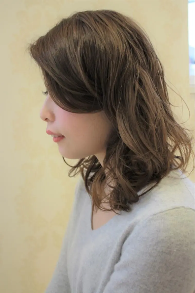 【⭐︎ここにしかないメニュー】カット & お悩みの細毛さん専用パーマ（エアウェーヴ）の写真