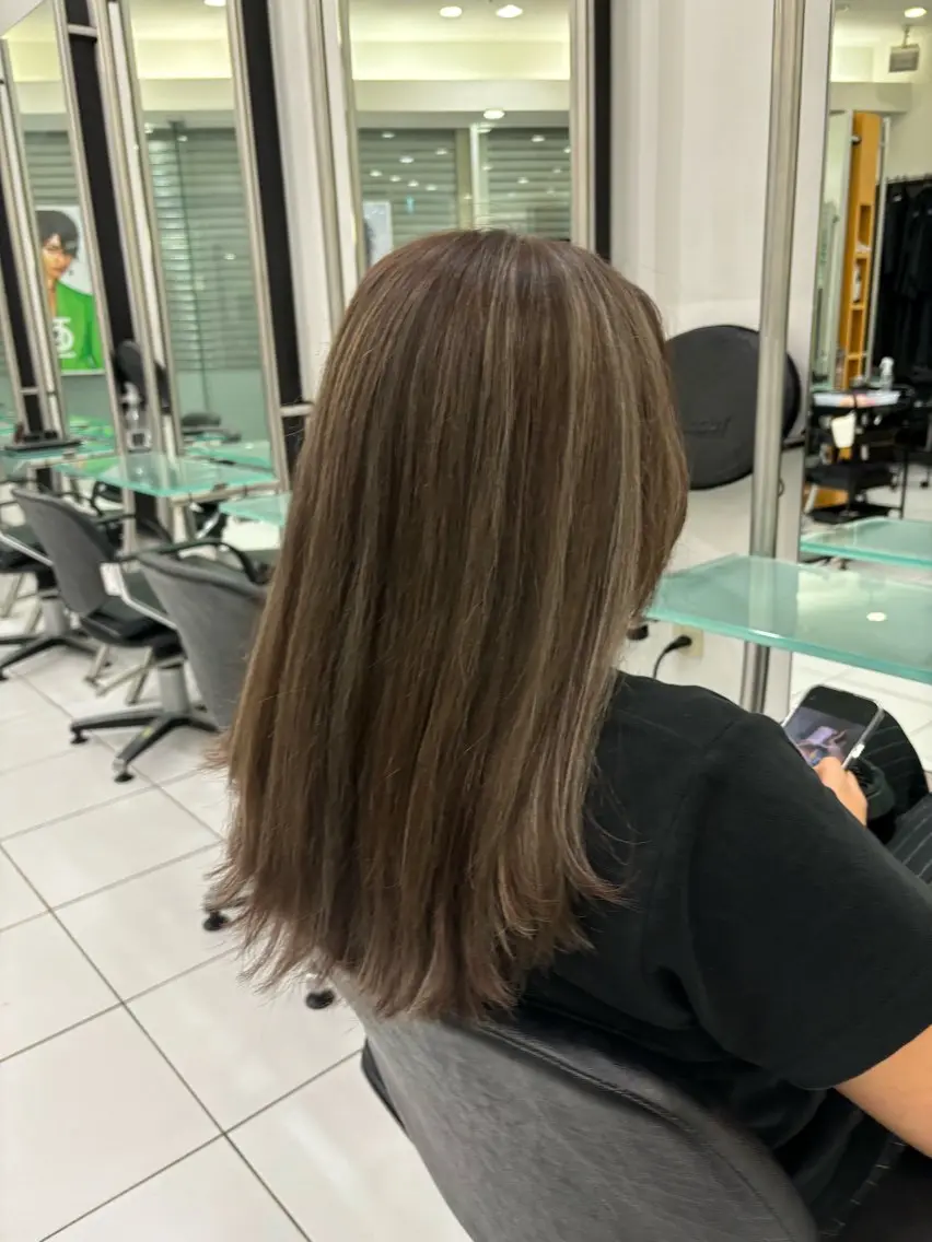 カラー ⭐️うるツヤヘアー ⭐️ｓｅｎａのヘアスタイル