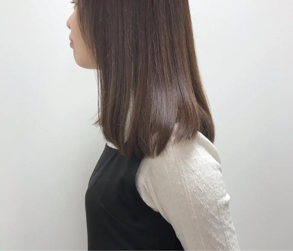 ミディアム カラー ショート特化 /天神大名/ハルナのヘアスタイル